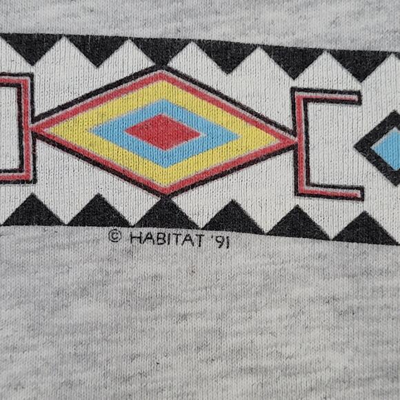 Vintage 1991 Native-American Shirt L/XL 23x28 Wrap-Around - Picture 13 of 16